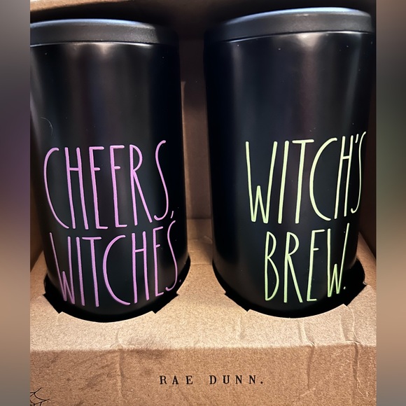 Rae Dunn Other - Rae Dunn slim can holders Halloween witch’s brew &cheers witches set of 2 NEW